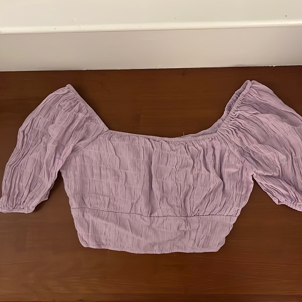 Altar’d State purple top size small never worn